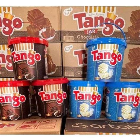 Jual Wafer Tango Jar Toples Gr Wafer Tango Ember Coklat Dan Vanilla