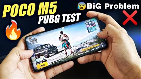 Poco M5 PUBG BGMI TEST Poco M5 Gaming Test Graphics Test YouTube