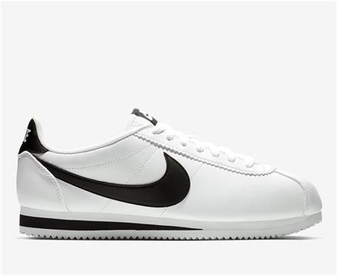 Nike Wmns Classic Cortez Leather White Black Vegnonveg