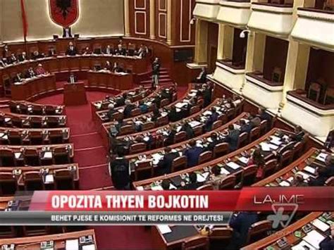 Opozita bëhet pjesë e komisionit të reformës në drejtësi News Lajme