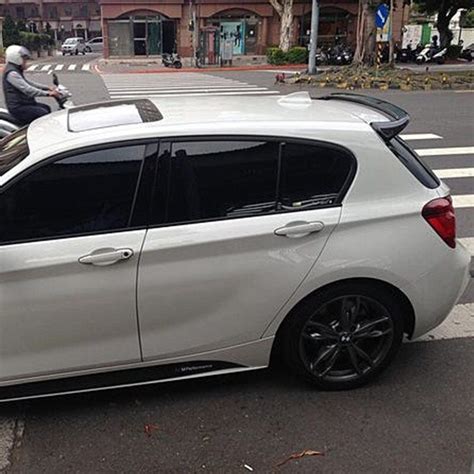 Series F Carbon Fiber Roof Spoiler For Bmw F Door F Hatchback