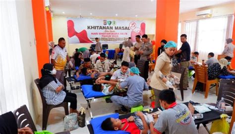 Sambut Hari Bhayangkara Ke 78 Polda Sultra Gelar Operasi Katarak