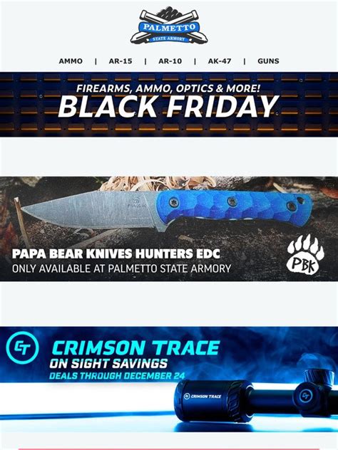 Palmetto State Armory Targeting Big Savings This Black Friday Season