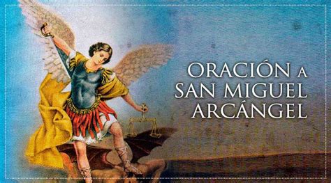 Oración A San Miguel Arcángel Esbiblia