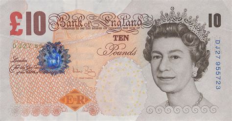 Banknotes Of The Bank Of England