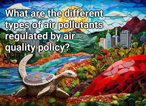 What are the different types of air pollutants regulated by air quality policy? – Eco.Gov.Capital