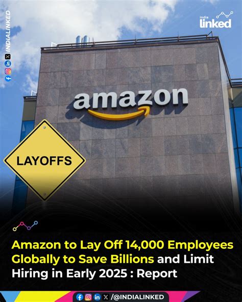 Amazon has announced another round of layoffs affecting 14,000 ...