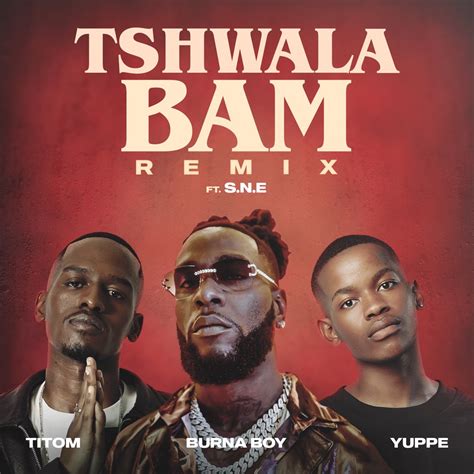 Tshwala Bam Feat S N E Remix Single Album By TitoM Yuppe