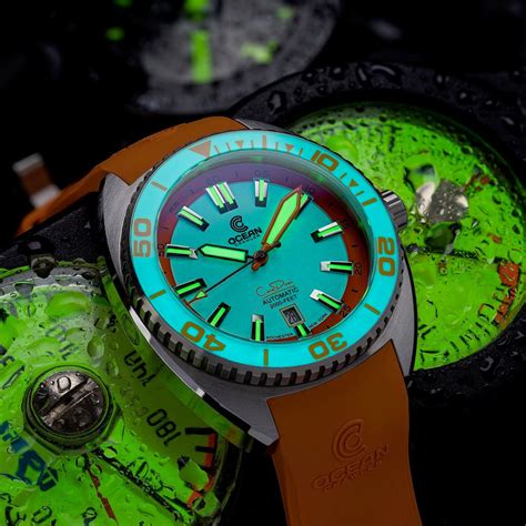 Ocean Crawler Core Diver Spring Time 2024 Full Lume Orange Preor