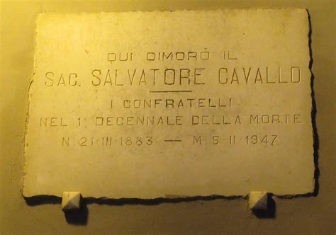 Monsignor Salvatore Cavallo prete calvizzanese in odore di santità