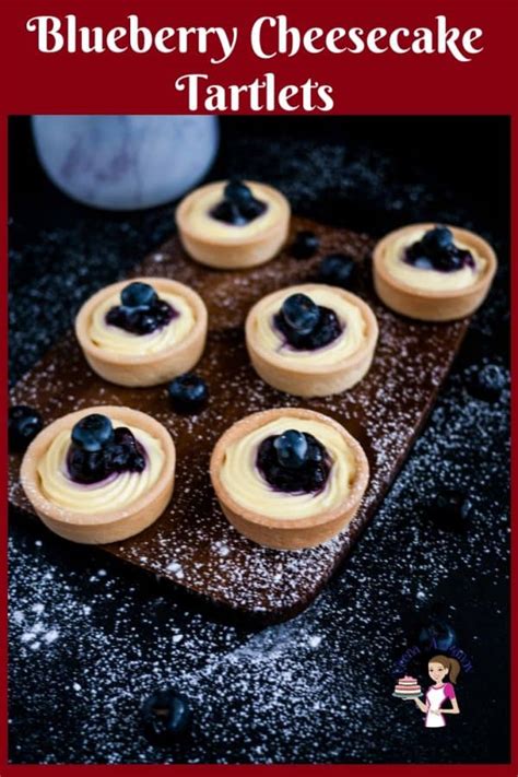 Mini Blueberry Cream Cheese Tarts Recipe Veena Azmanov