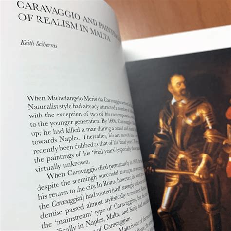 Caravaggio And Paintings Of Realism In Malta Abridged Catalogue