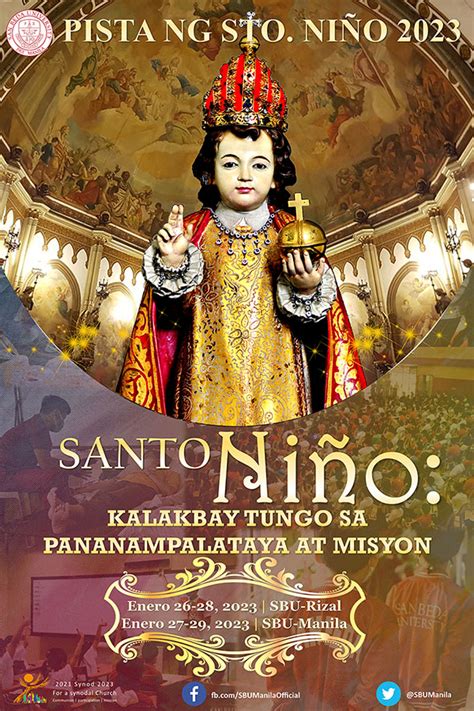 Pista Ng Sto Niño Sa San Beda 2023 San Beda University