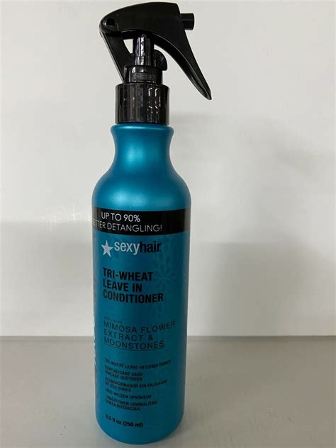 Healthy Sexy Hair Tri-Wheat Leave-In Conditioner 8.5 oz Mimosa folwer