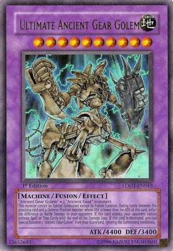 Golem De Mecanismo Antiguo Definitivo Wiki Yugioh Duel Links Amino