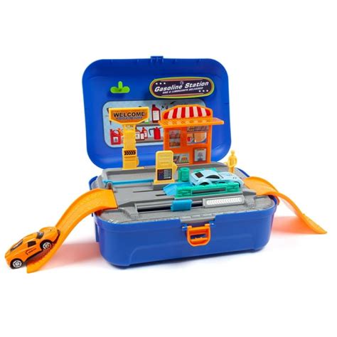 Full Service Gas Station 20 Piece Playset