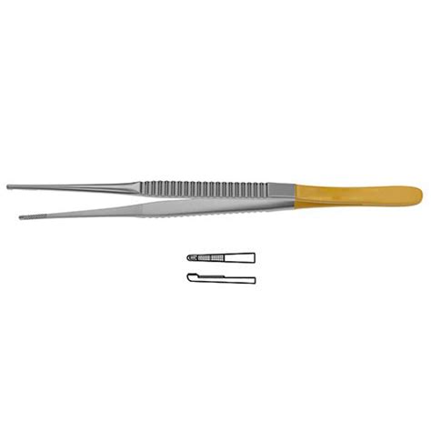 Cv Elite Debakey Needle Pulling Tissue Forceps Flat Handle A G O