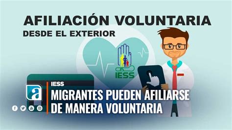 Beneficios de la afiliación voluntaria al IESS para ecuatorianos en el