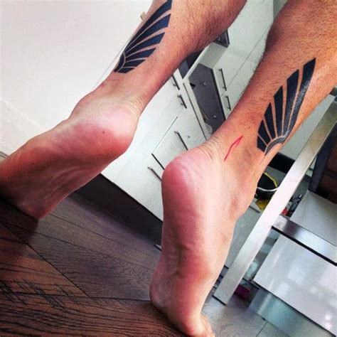 Hermes Wing Tattoo Feet