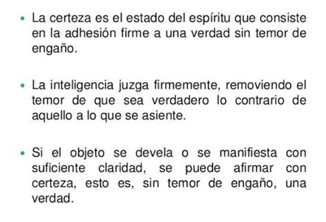 Entiendes Que Es Certeza Brainly Lat