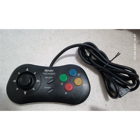 Controle Neogeo Cd Original Shopee Brasil