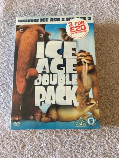 ICE AGE ICE AGE 2 The Meltdown DVD 2013 Box Set NEW SEALED EUR 1