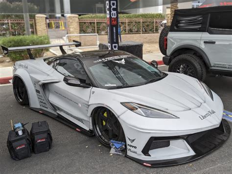 Liberty Walk C Corvette At Sema Turns Heads Ls Tech