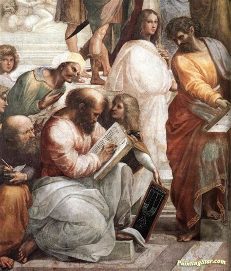 The School Of Athens Detail 4 Stanza Della Segnatura Artwork By