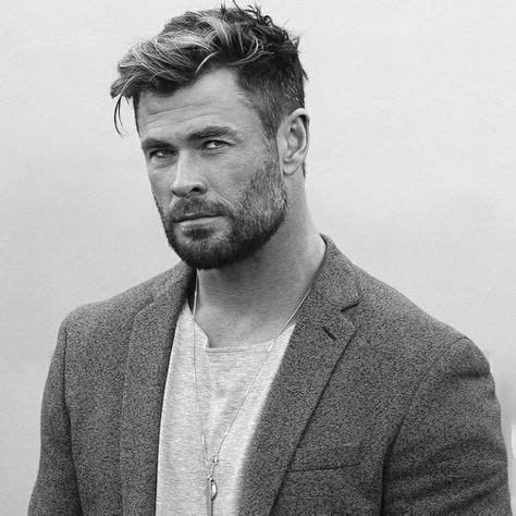 Pingl Par Tina Sur Chris Hemsworth Coiffure Homme Styl Coiffure