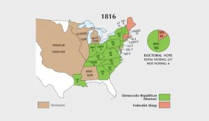 US Election of 1824 Map - GIS Geography