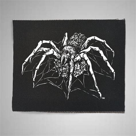 Spider Punk Patches - Etsy