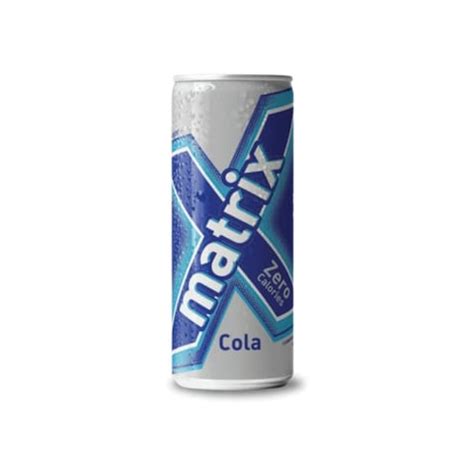 Matrix Cola Zero Calories Carbonated Drink 250 Ml Online | Carrefour Jordan