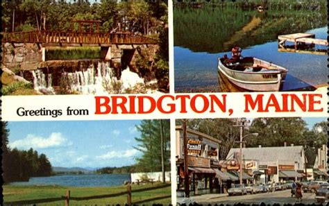 Greetings from Bridgton, Maine