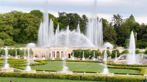 Longwood Gardens 2021 4k Fountain Show Youtube