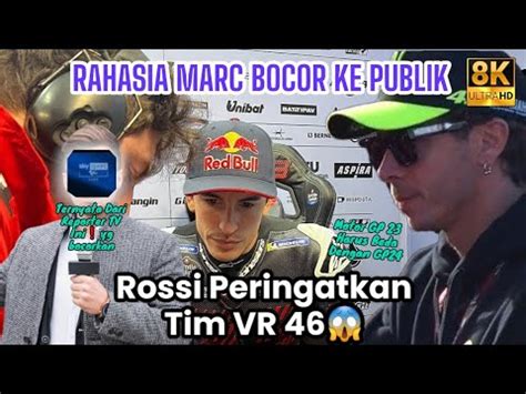 Bocor Ke PUBLIK Ini Dia Tv Yg Sebar Rahasia Marc Rossi Prediksi Karier