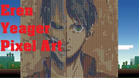 Attack On Titan Pixel Art Eren