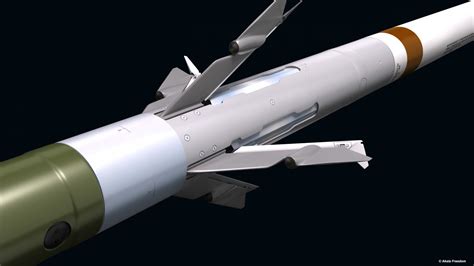 Hydra 70 Apkws Ii Laser Guided Rocket 3d Model By Akela Freedom