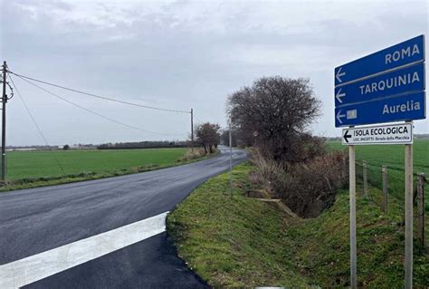 Conclusi I Lavori Di Asfaltatura Sulla Strada Delle Murelle A Montalto