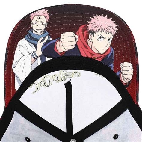 Jujutsu Kaisen Yuji Sukuna Dye Snapback Hat Crunchyroll Store