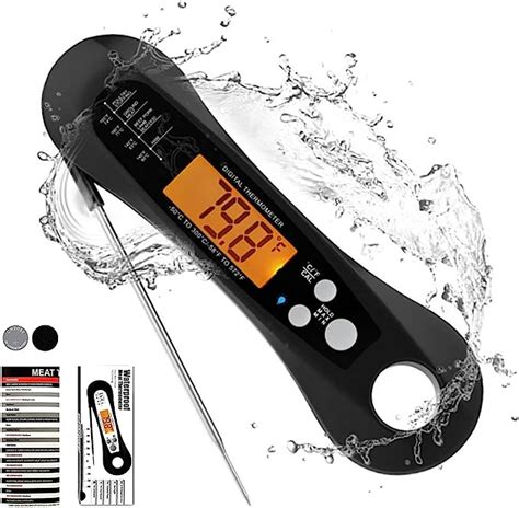 Review Meat Thermometer Digital Instant Read Food Thermometer Food