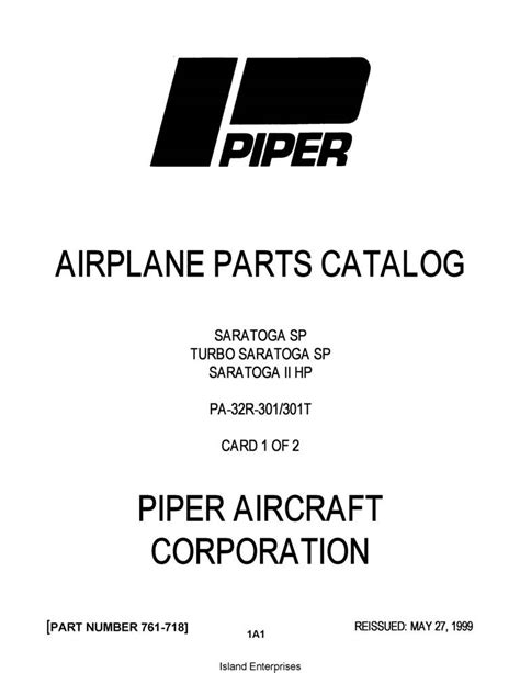 Piper Saratoga Sp Turbo Saratoga Sp Saratoga Ii Hp Pa R T