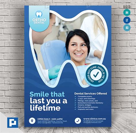 Dental Clinic Promotional Flyer Psdpixel Dental Clinic Dental