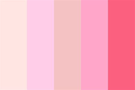 Misty Rose Quartz Color Palette