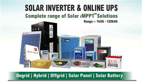 Utl Solar Inverter Price List In India April 2023 Kenbrook Solar