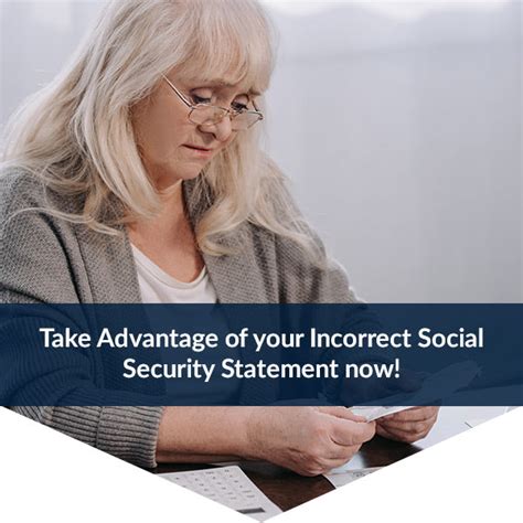 Your Social Security Statement Is Wrong Take Advantage Of It Now Claim With Confidence