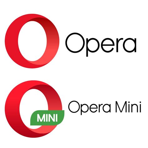 opera  opera mini browser logo vector  iconlogovector