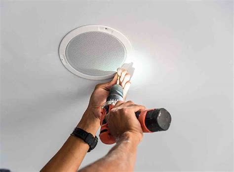 How Much Does Ceiling Speaker Installation Cost in 2024? | Checkatrade