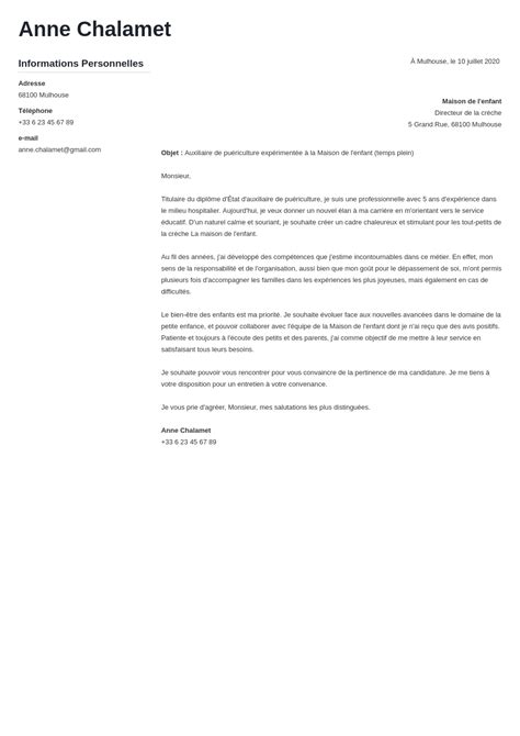 Lettre De Motivation Auxiliaire De Pu Riculture Exemple Et Astuces