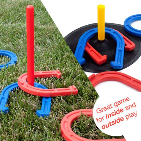 Deluxe Indoor and Outdoor Horseshoe Game Set - Hobby Monsters