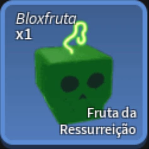 Fruta Da Ressurreição Blox Fruits Roblox DFG